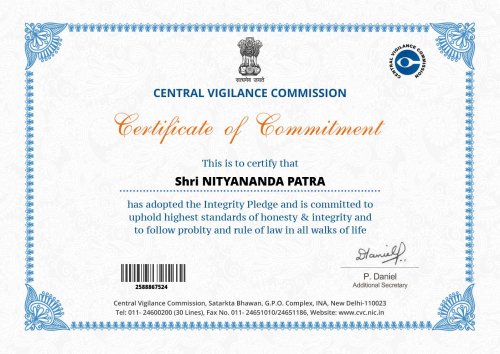 Certificates