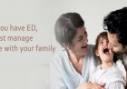 When you have ED, you must manage your life with your family