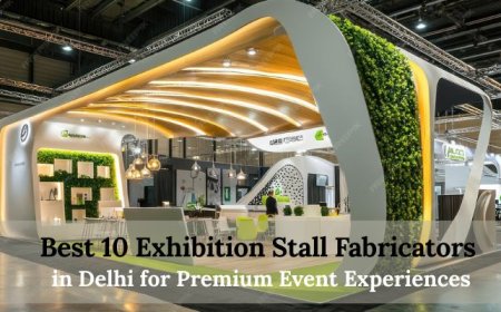 Best 10 Exhibition Stall Fabricators in Delhi for Premium Event Experiences